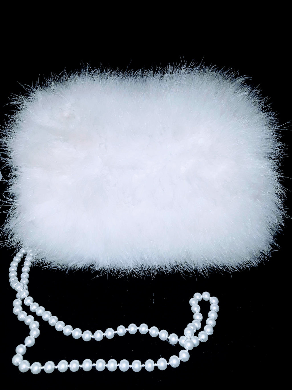 Feather Muff handbag