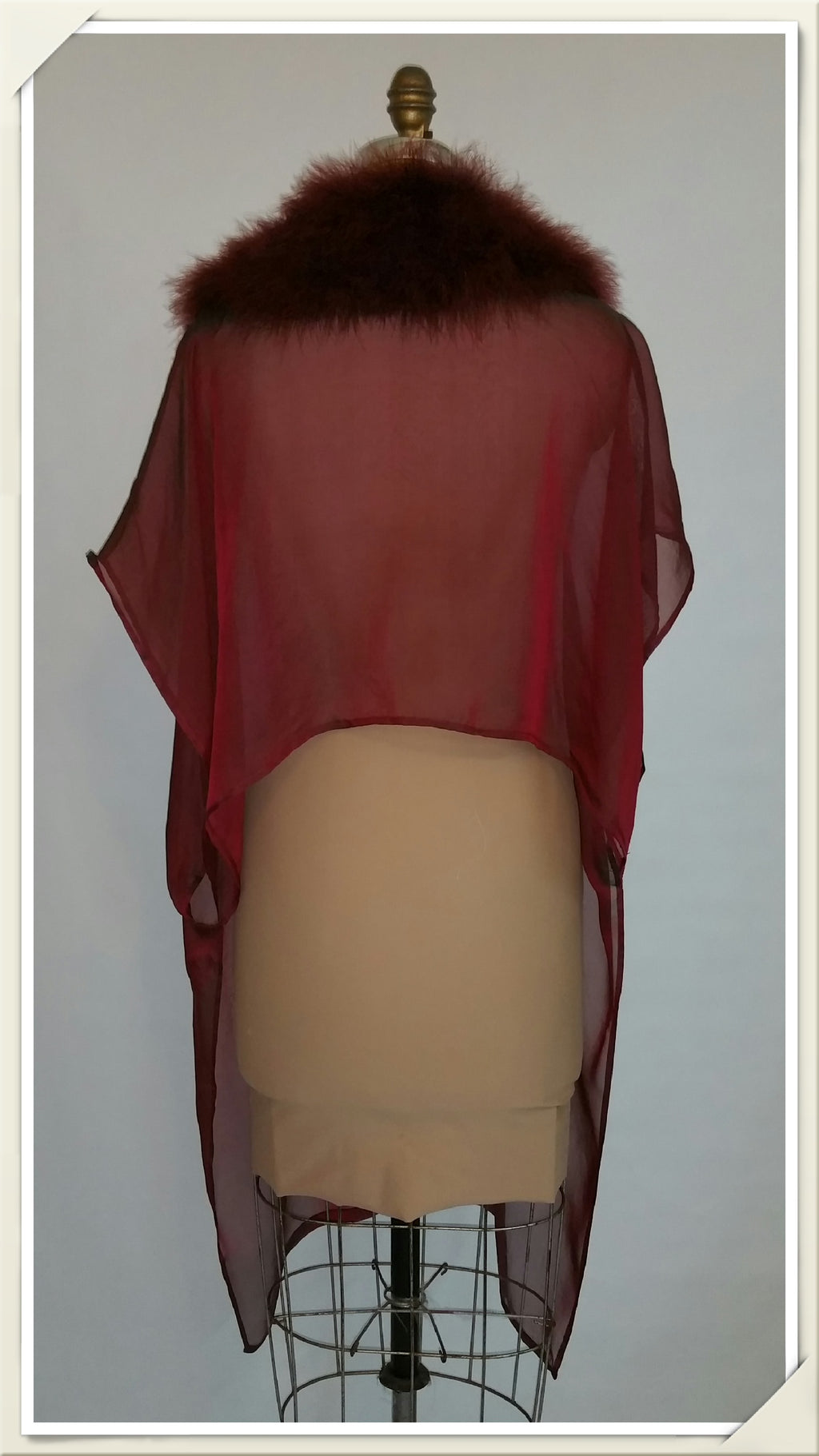 'Kimee" Silk Chiffon Kimono