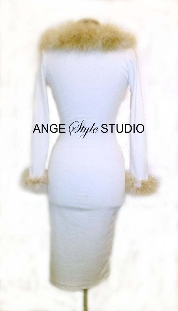 Creme Brulee' Bodycon dress
