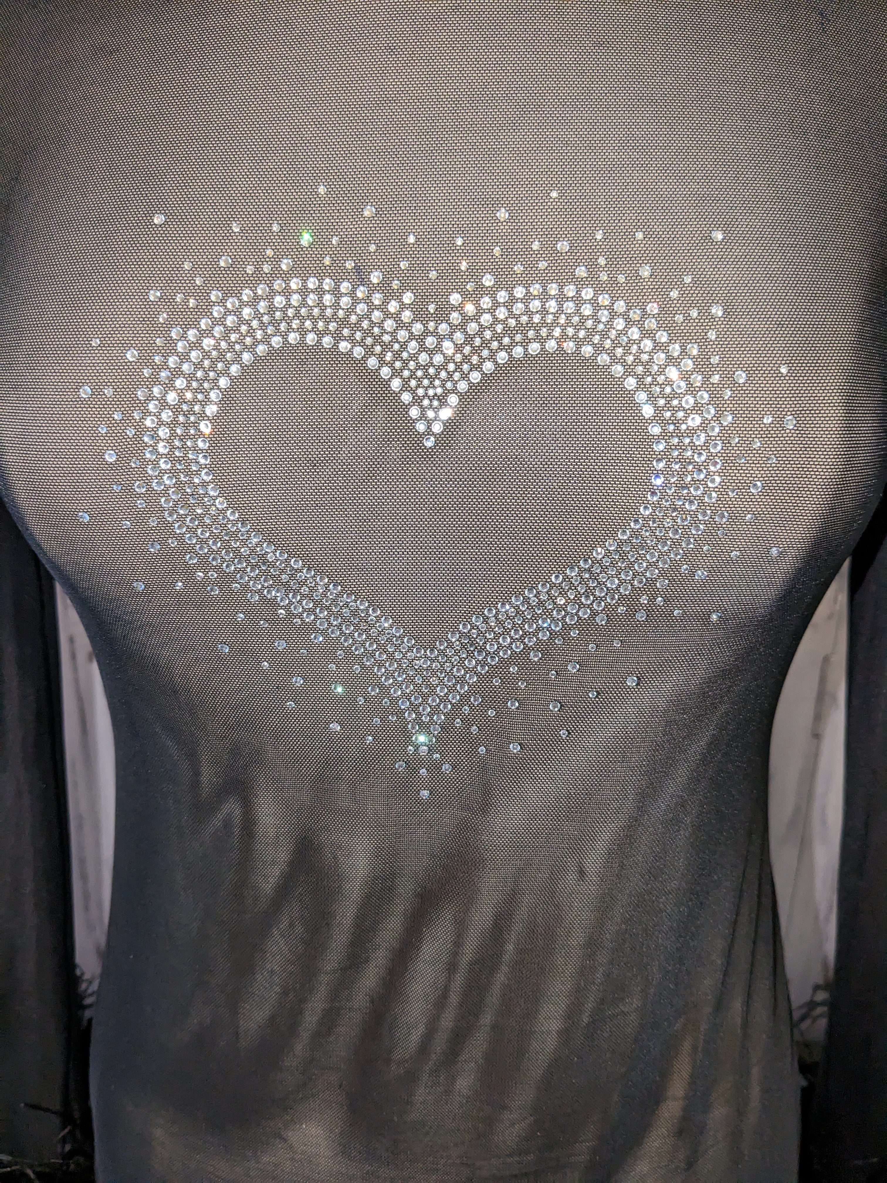 'Sparkling Heart' top