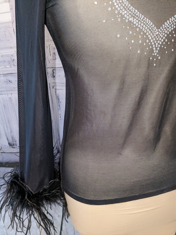 'Sparkling Heart' top