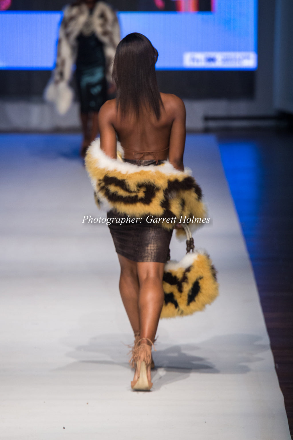 Marabou Feather Vest