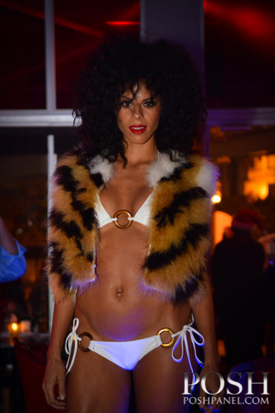 Marabou Feather Vest