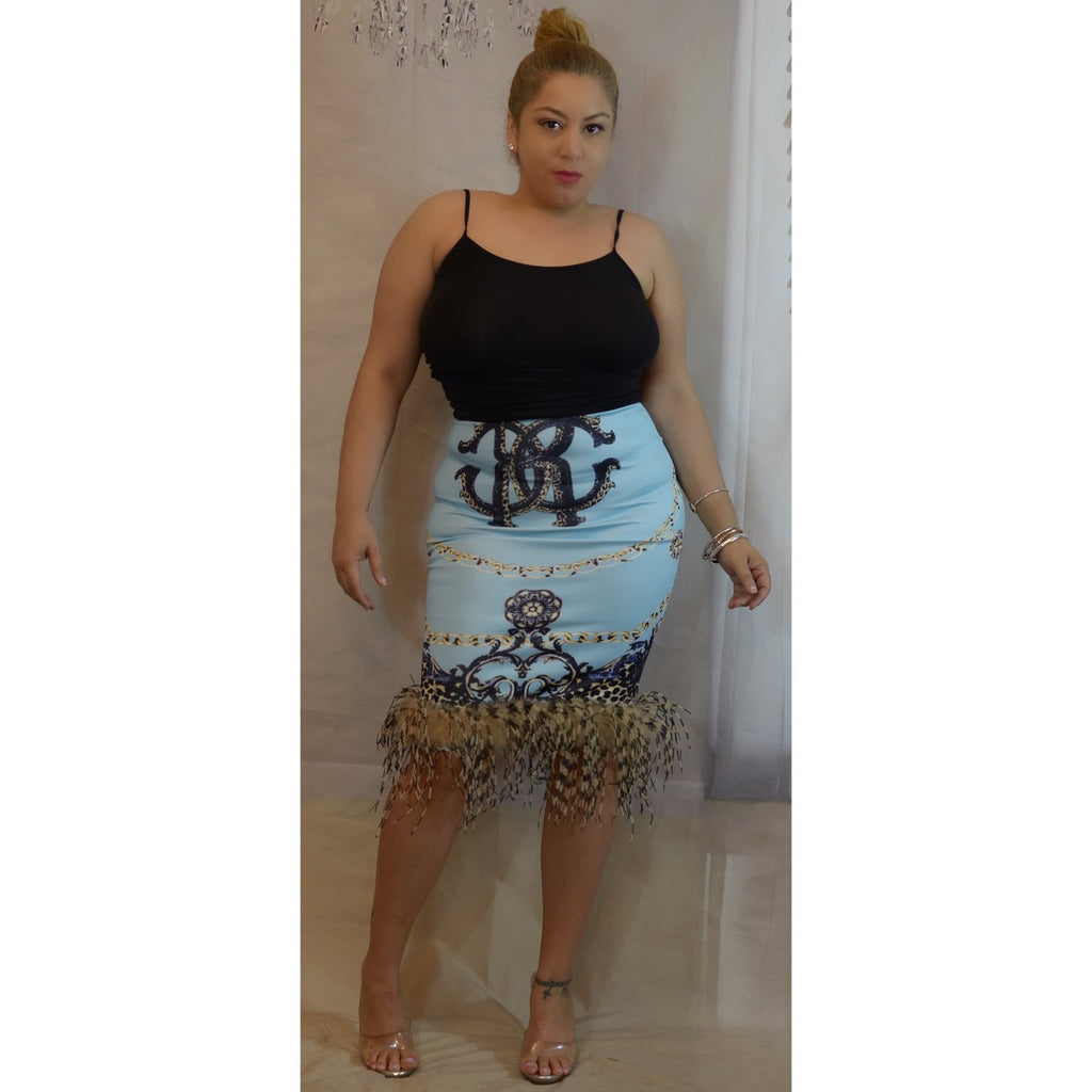 'CC Tiffany' Pencil Skirt